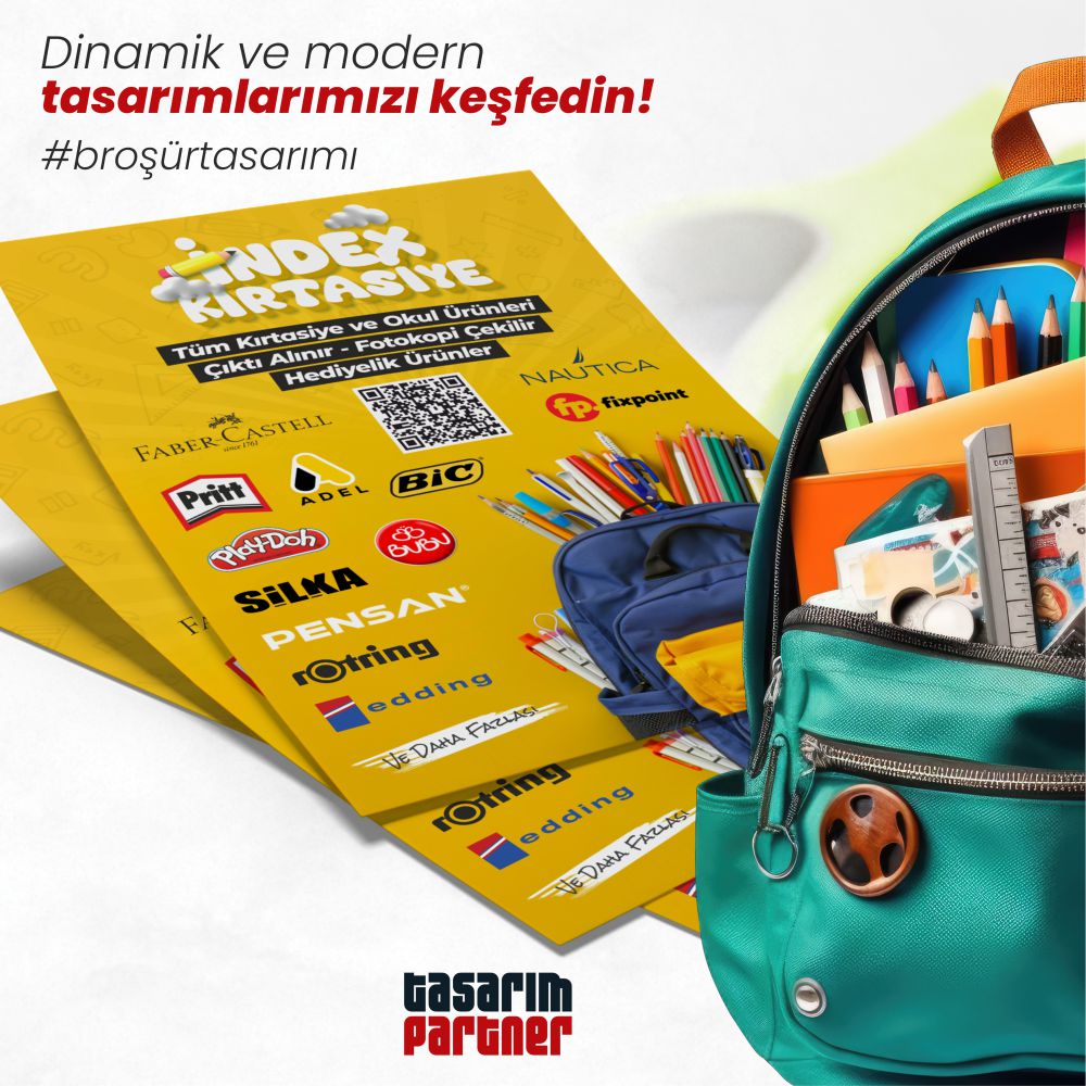 Index Kırtasiye Broşür Tasarımı